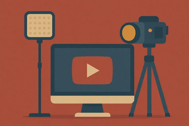 How to Make a YouTube Video? (Video Background, Lights and more)